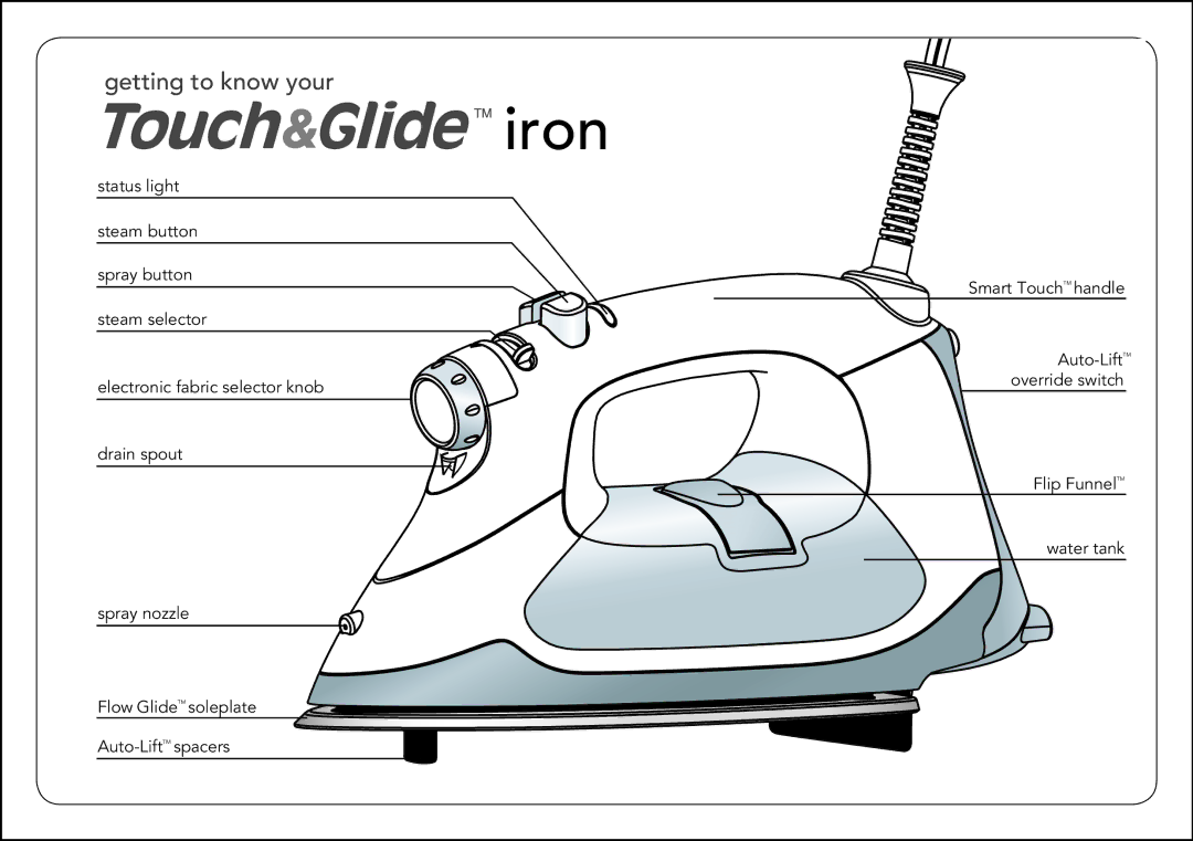 Oliso Touch & Glide manual Iron 