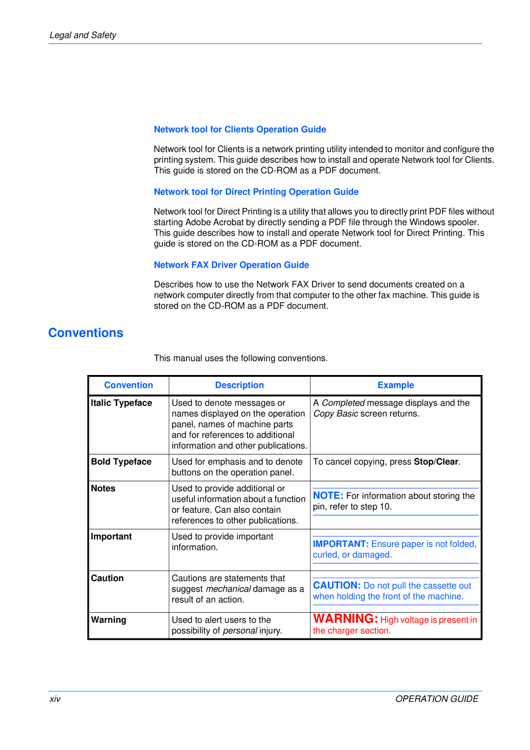 Olivetti 18MF manual Conventions, Convention Description Example 