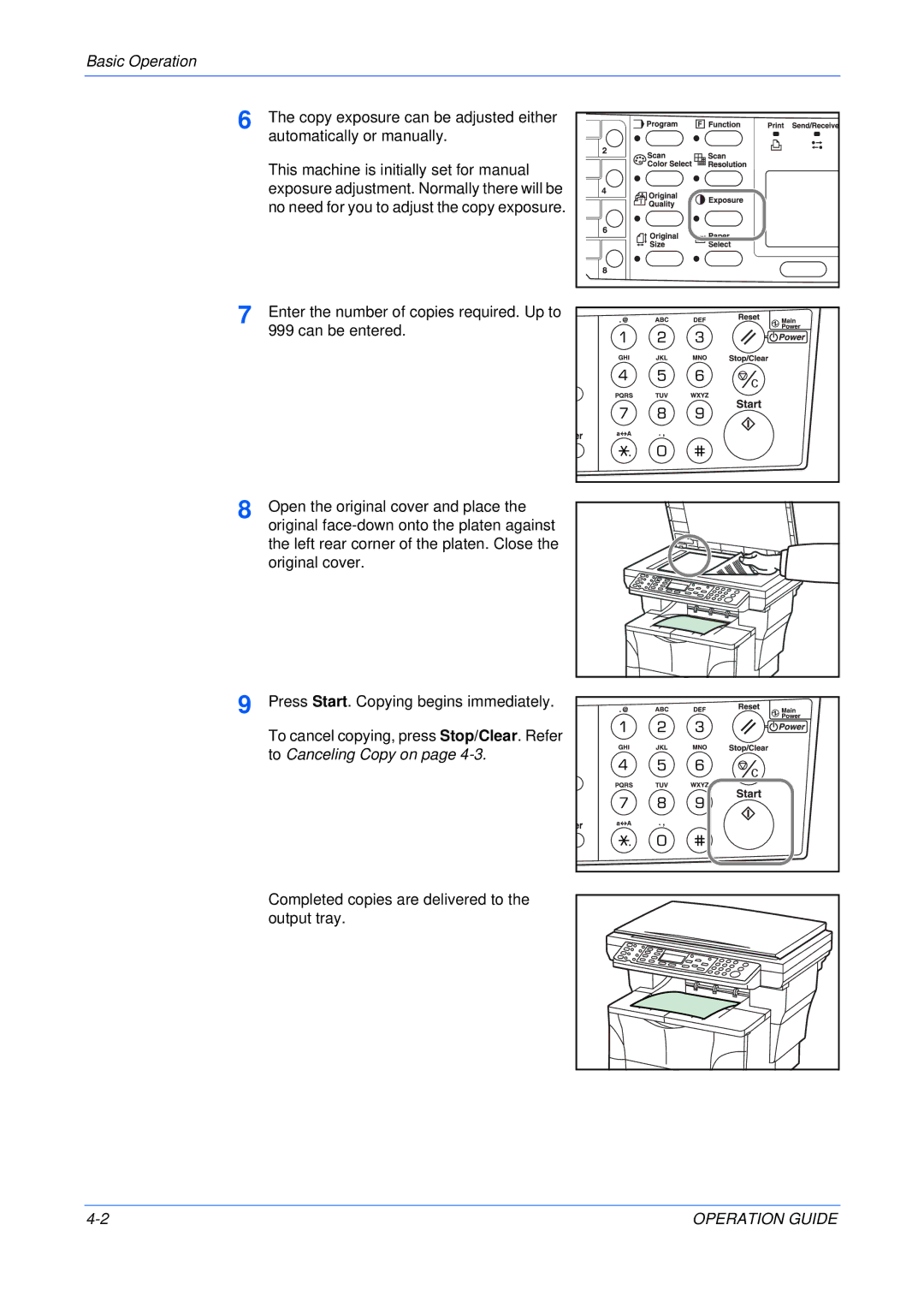 Olivetti 18MF manual Basic Operation 