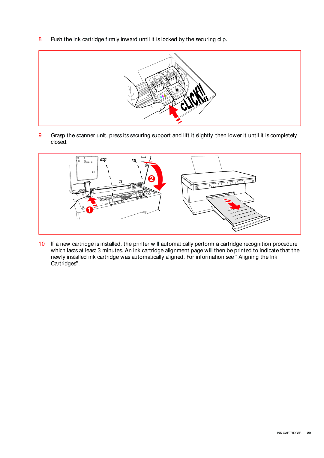 Olivetti 503206 manual INK Cartridges 