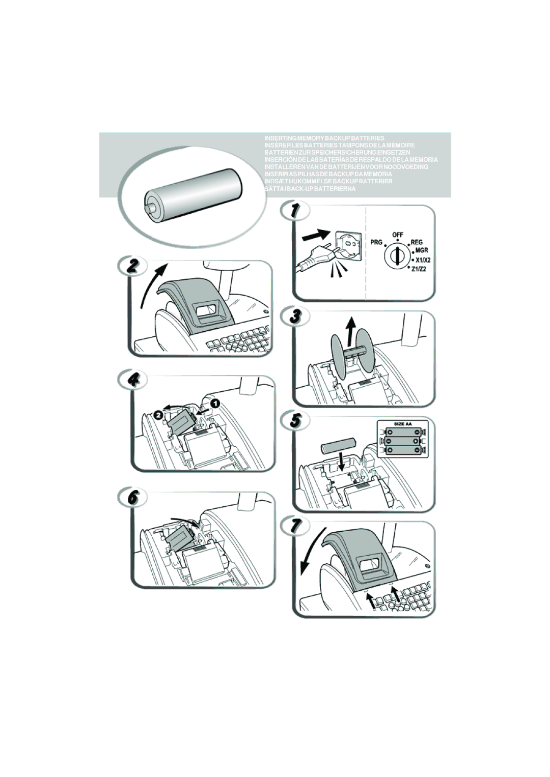 Olivetti ECR 6900 manual 