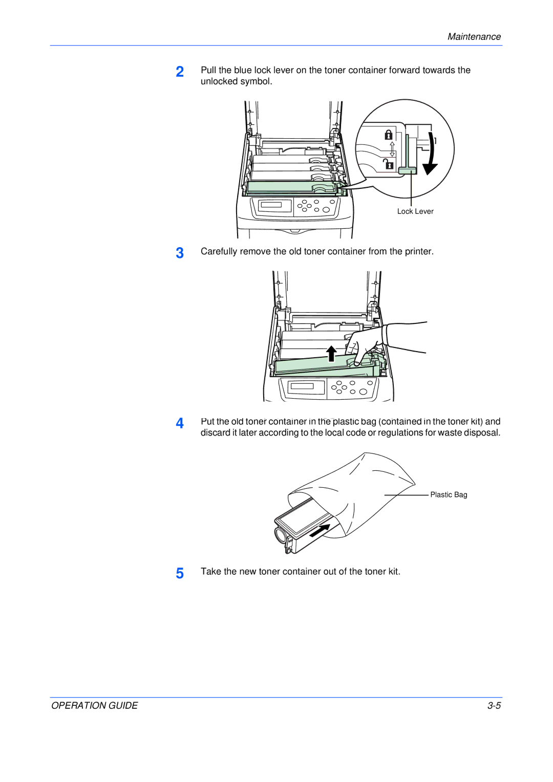 Olivetti P220, P216 manual Unlocked symbol 