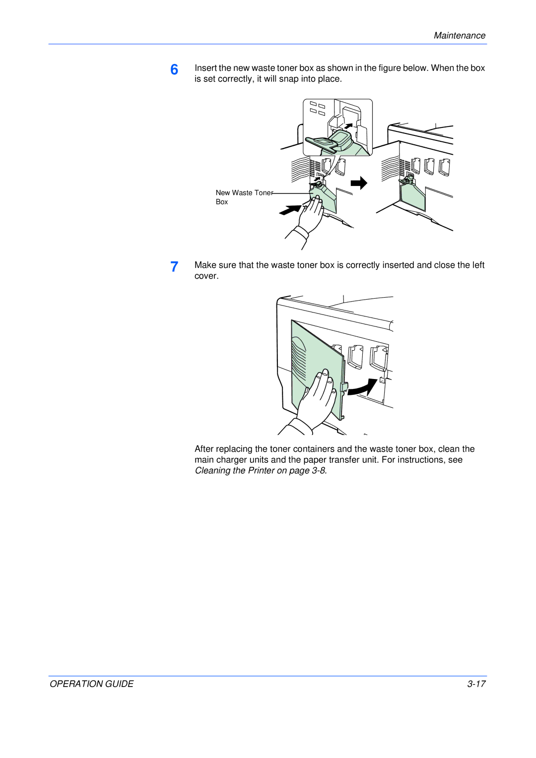 Olivetti P220, P216 manual Is set correctly, it will snap into place 