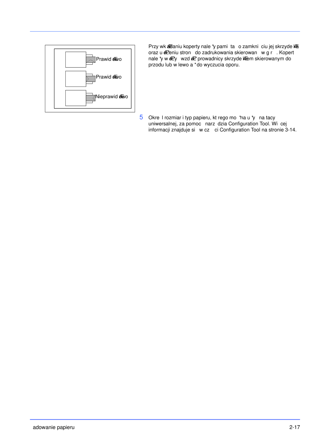 Olivetti PG L2028 SPECIAL manual Ładowanie papieru 