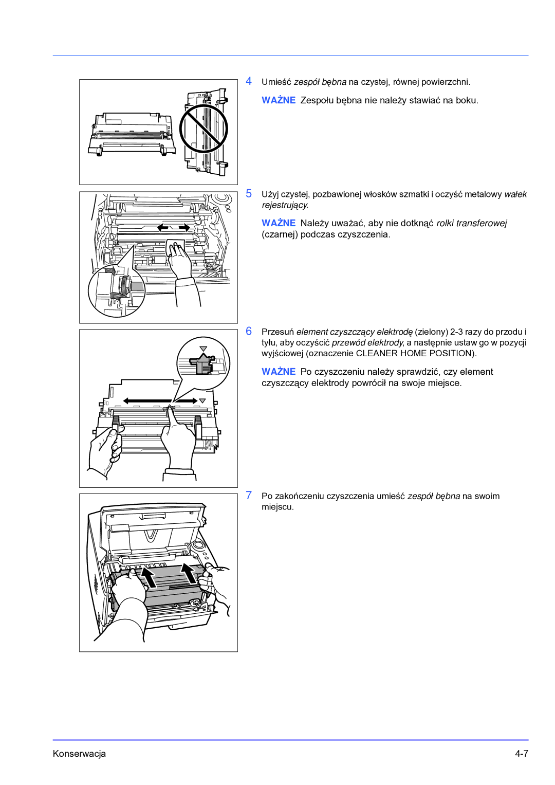 Olivetti PG L2028 SPECIAL manual Rejestrujący 