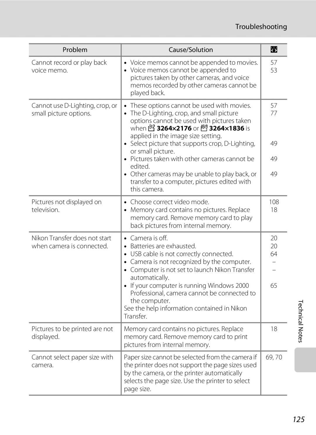 Olympia P60 manual 125, When I 3264×2176 or G 3264×1836 is 