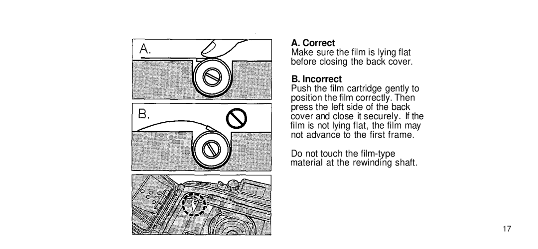 Olympus 170 Deluxe manual Correct 