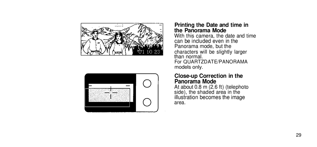 Olympus 170 Deluxe manual Can be included even, Illustration becomes the image 