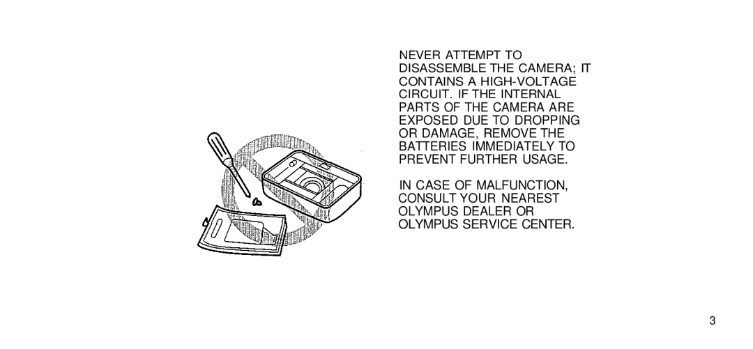 Olympus 170 Deluxe manual 