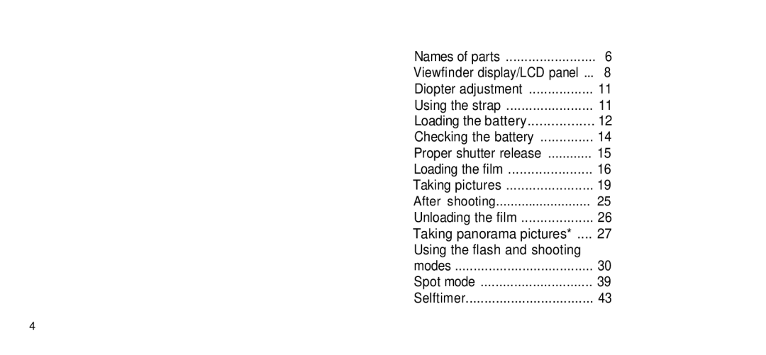 Olympus 170 Deluxe manual Taking panorama pictures Using the flash and shooting 