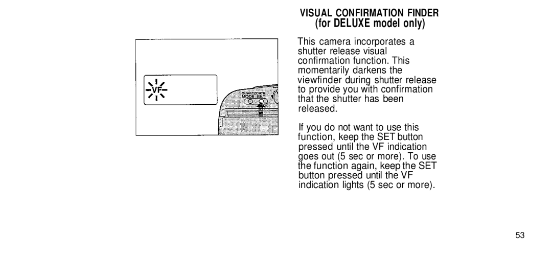 Olympus 170 Deluxe manual For Deluxe model only 