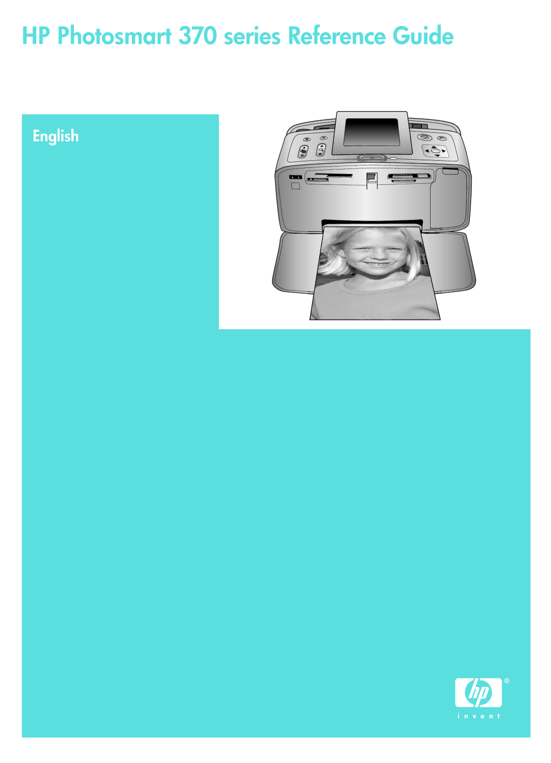 Olympus manual HP Photosmart 370 series Reference Guide 