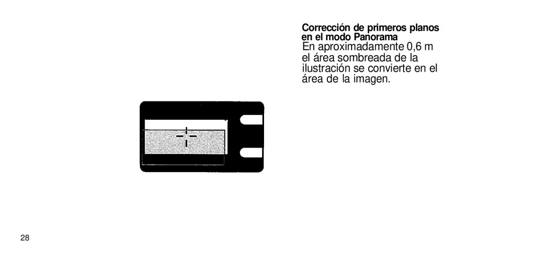 Olympus 80 manual Corrección de primeros planos en el modo Panorama 