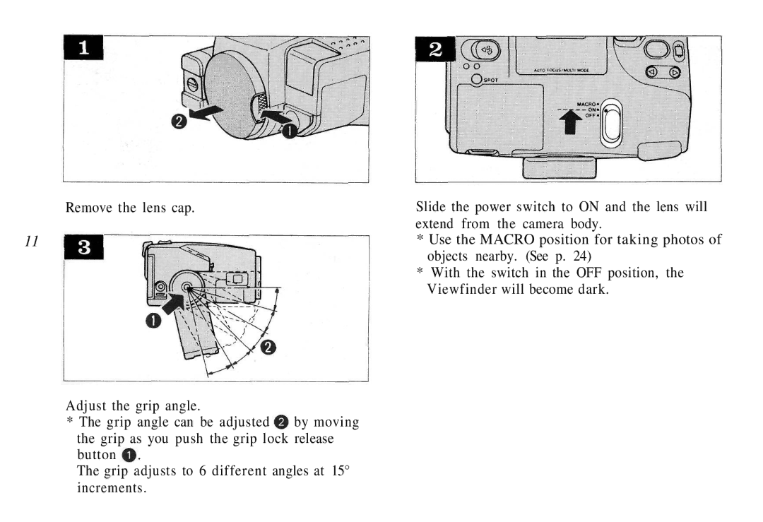 Olympus AZ-4 Zoom manual 