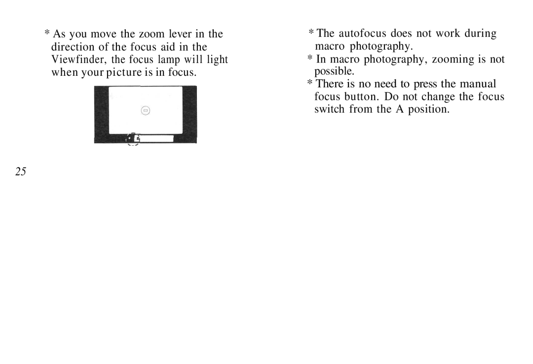 Olympus AZ-4 Zoom manual 