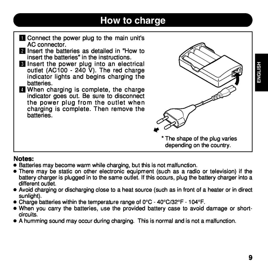 Olympus BU-200 instruction manual How to charge 