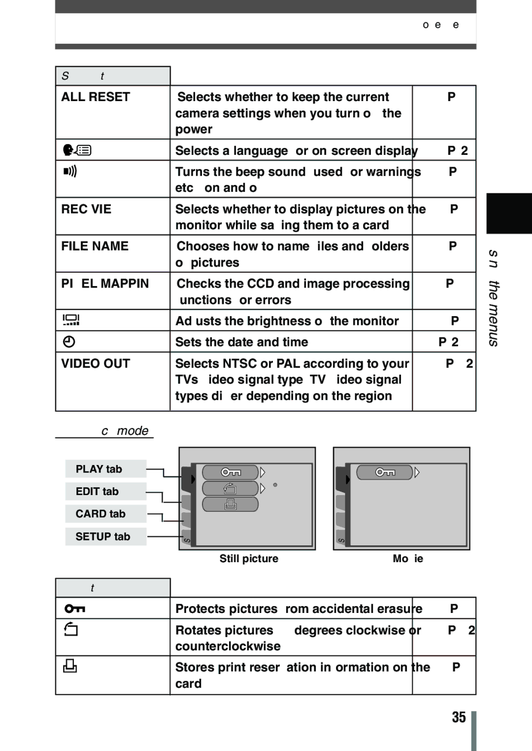 Olympus C-150 quick start Chooses how to name files and folders Pictures 