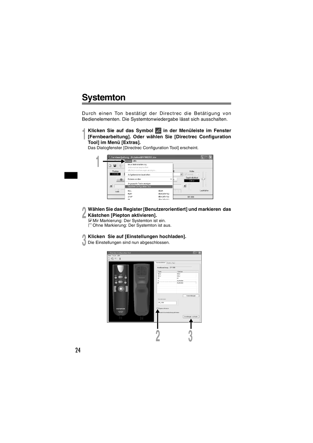 Olympus DR-1000 manual 