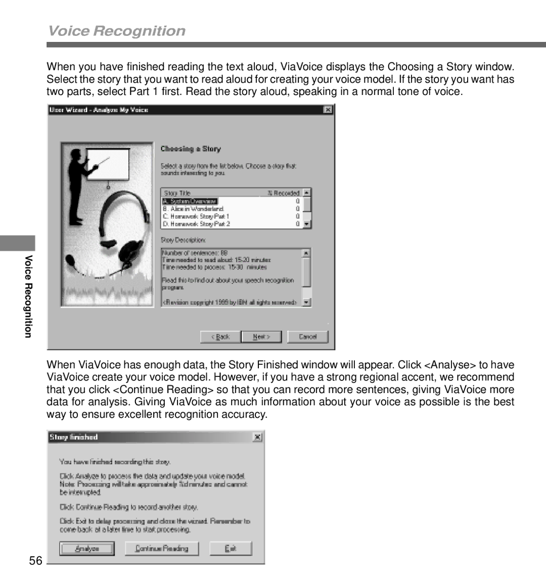 Olympus DS-320 manual Voice Recognition 