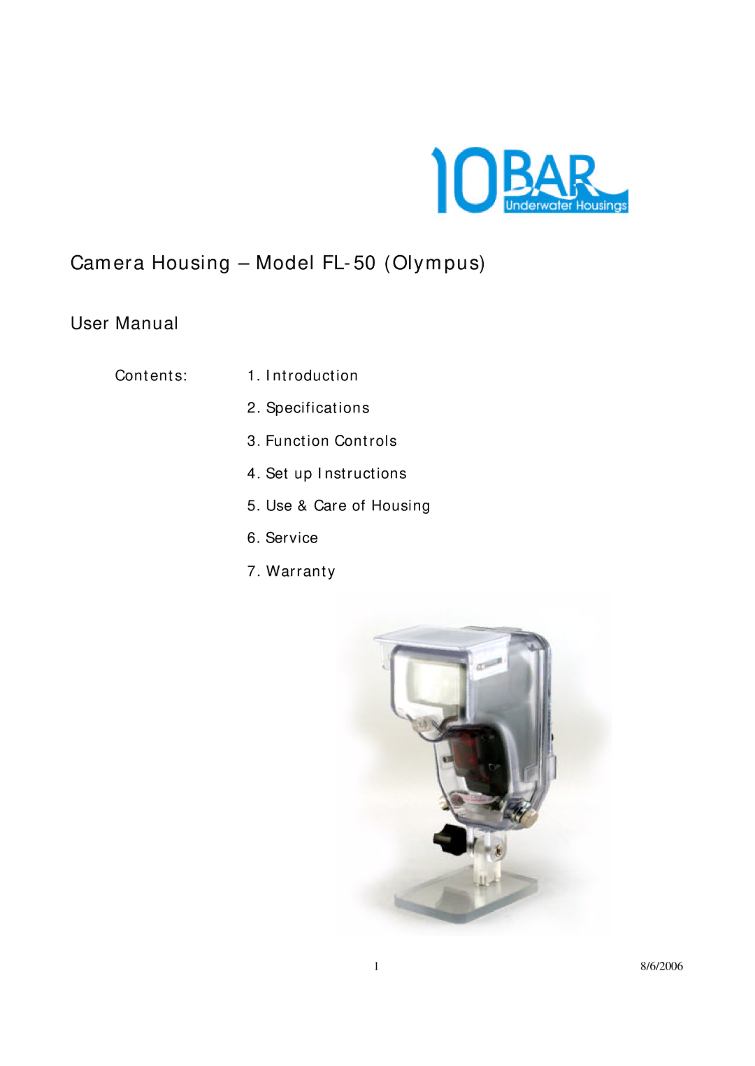 Olympus FL-50 user manual Service, Warranty 