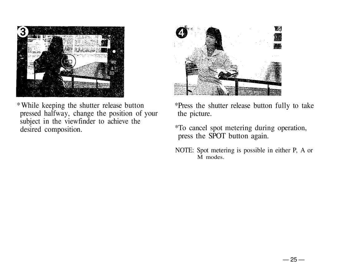 Olympus IS-1 manual Modes 