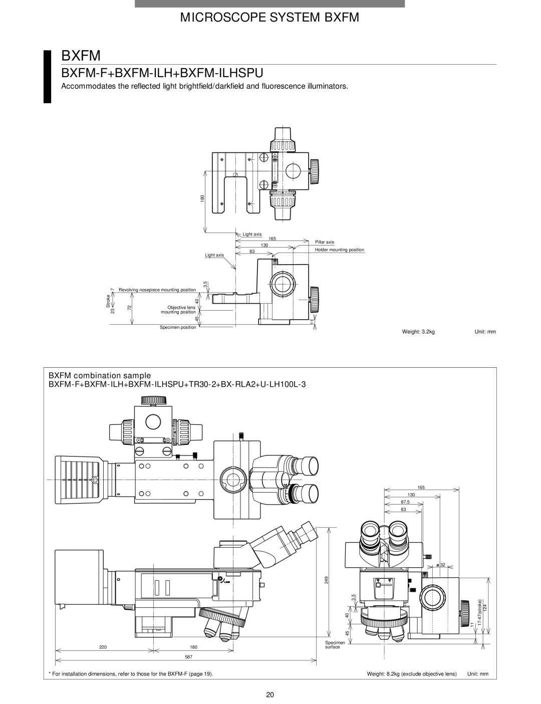 Olympus Microscope manual Bxfm-F+Bxfm-Ilh+Bxfm-Ilhspu 