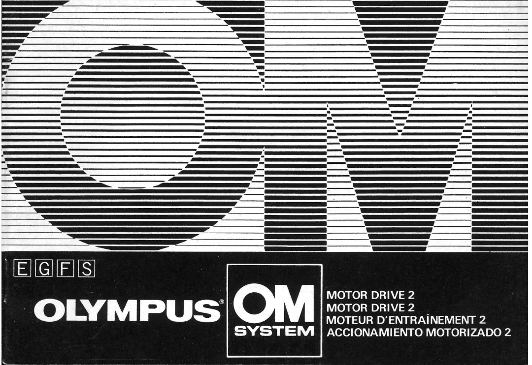 Olympus Motor Drive 2 manual 