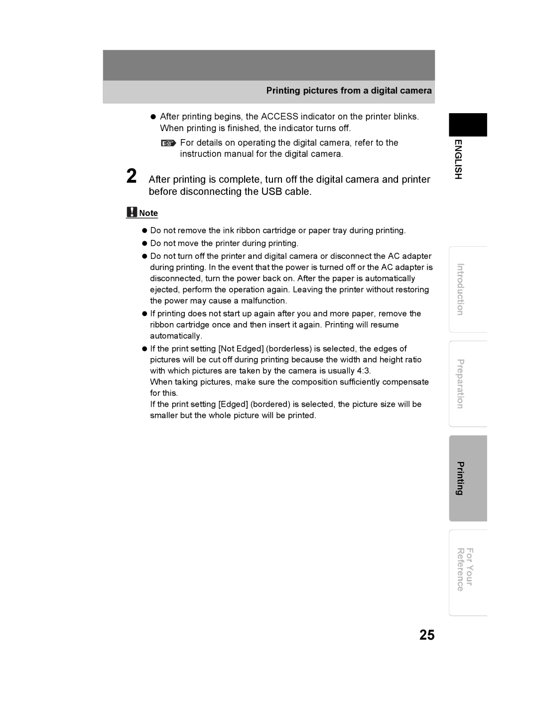 Olympus P-11 instruction manual English 