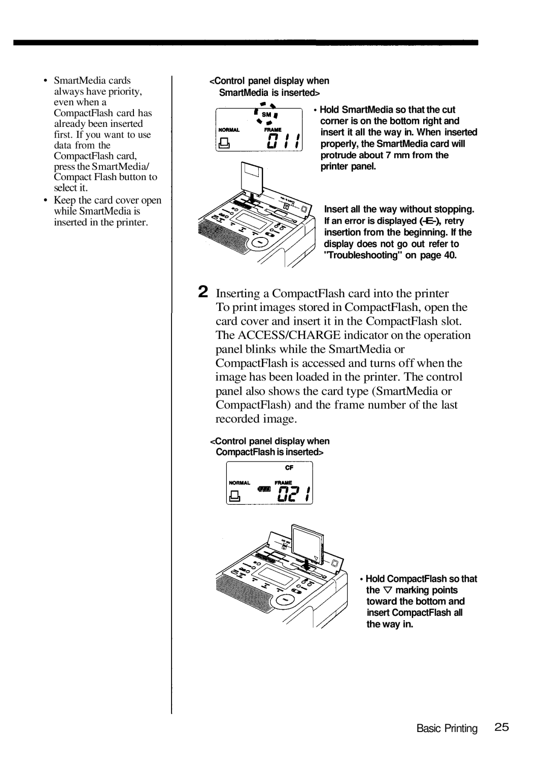 Olympus P-200 manual Basic Printing 