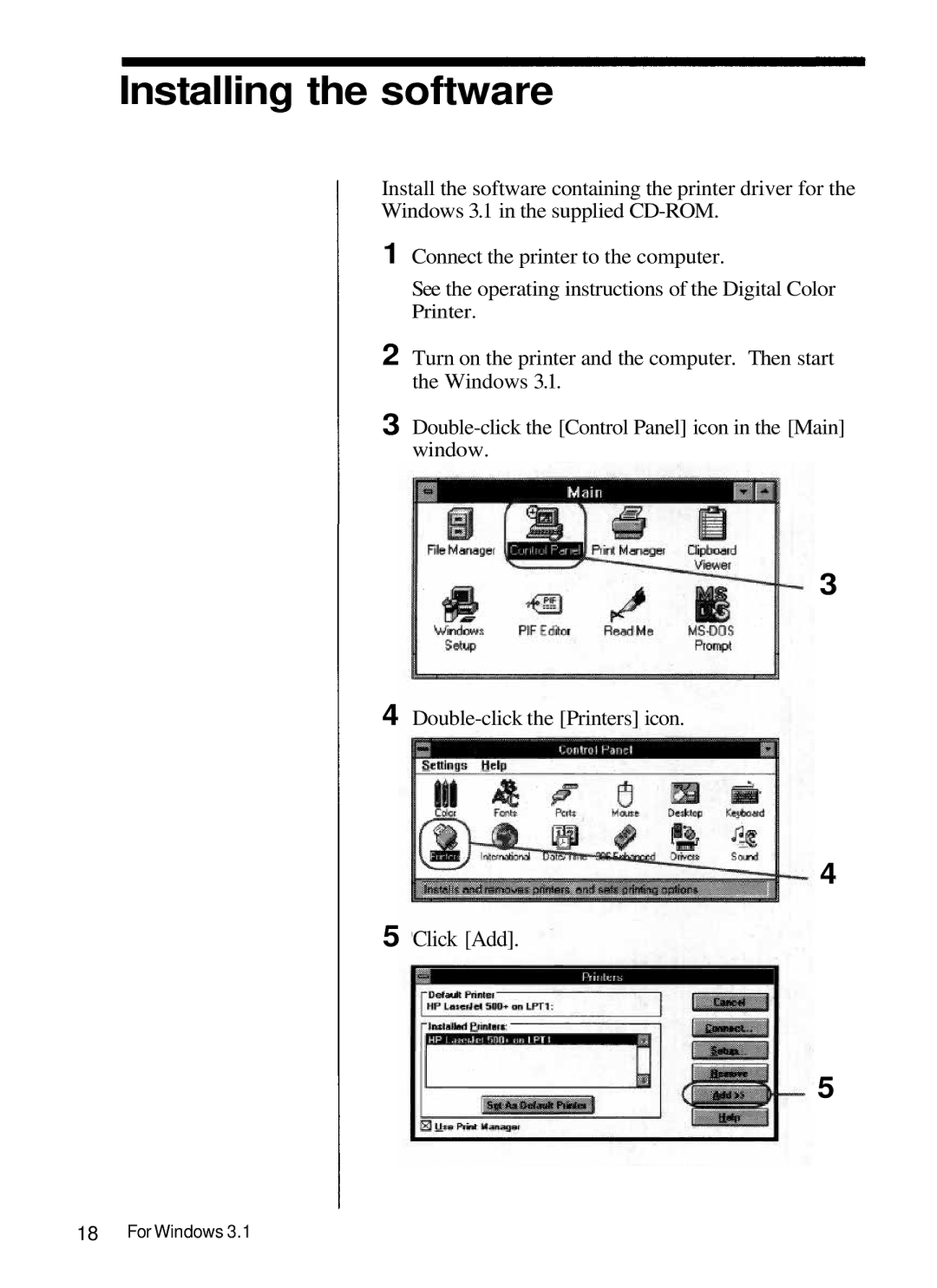 Olympus P-330 manual Click Add 