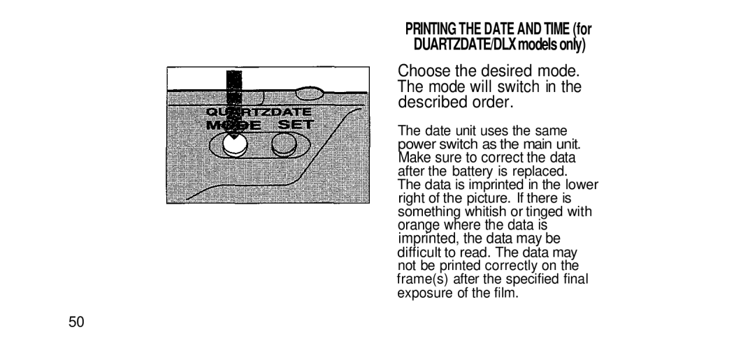 Olympus RC-200 manual Make sure to correct the data 