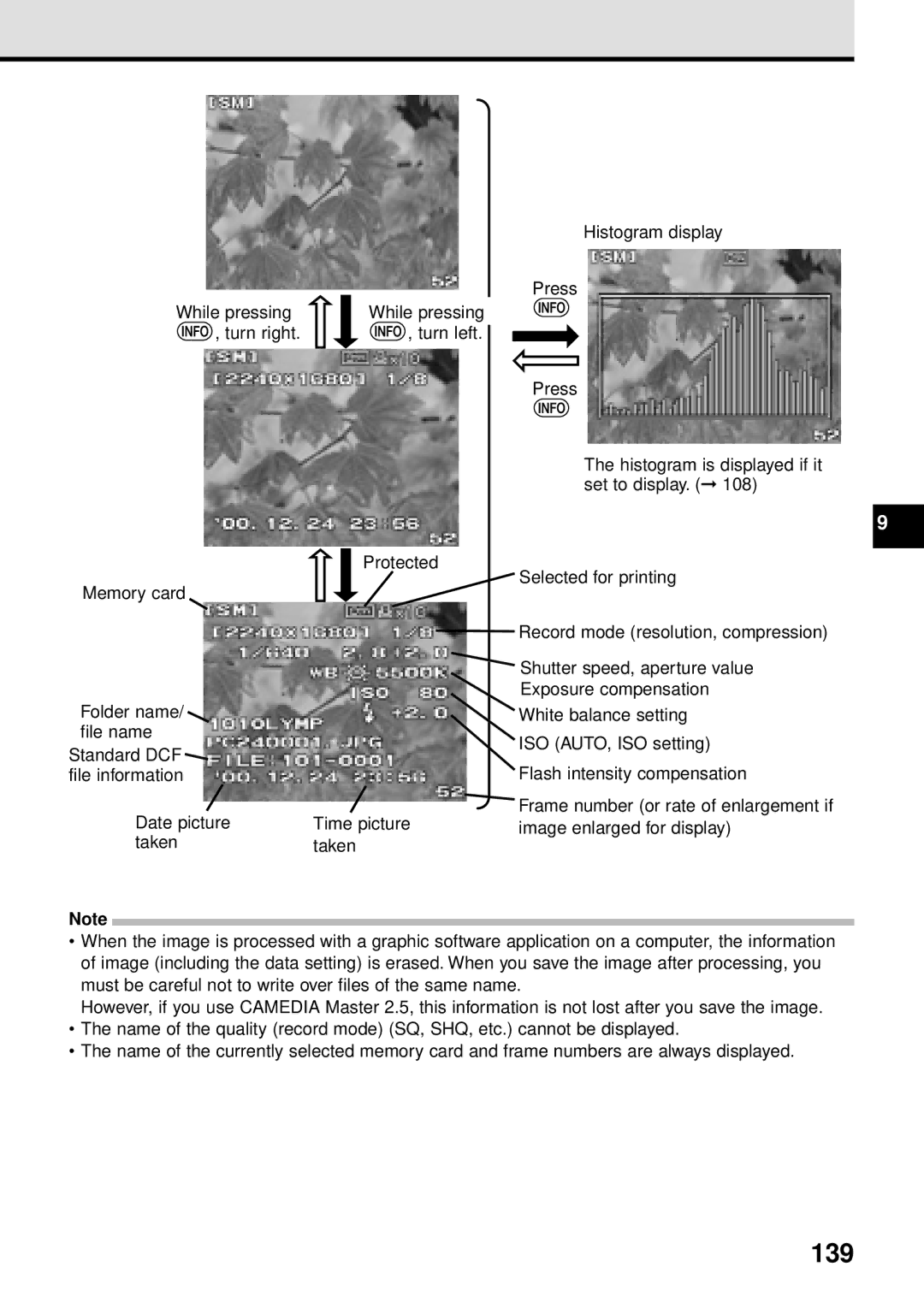 Olympus VT1621-01 manual 139 