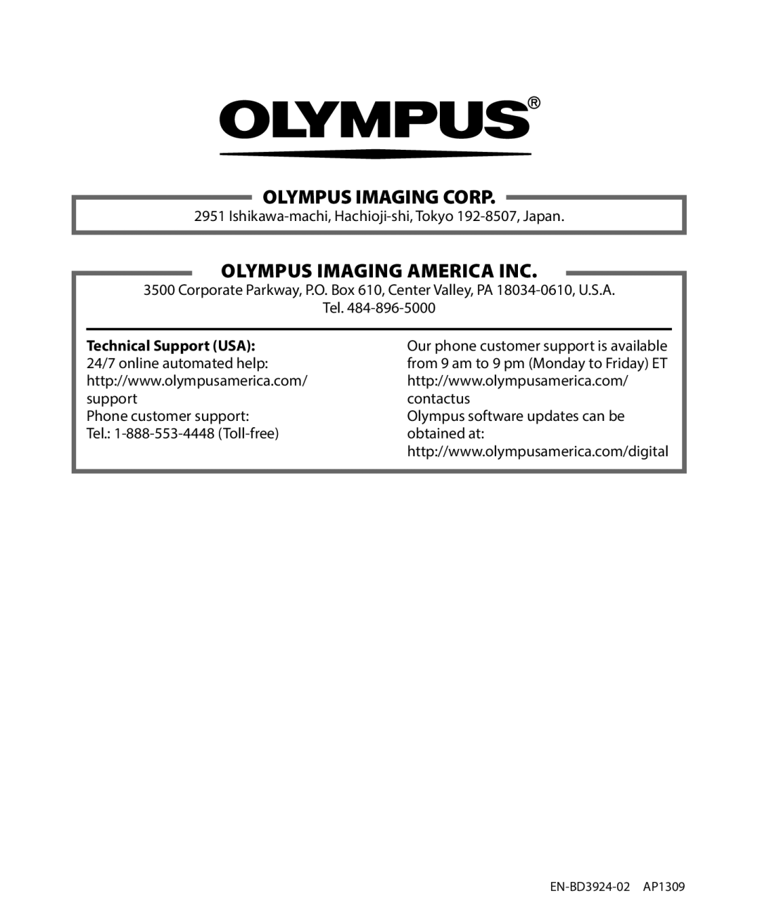 Olympus WS-821, WS-823, WS-822 user manual Olympus Imaging Corp 