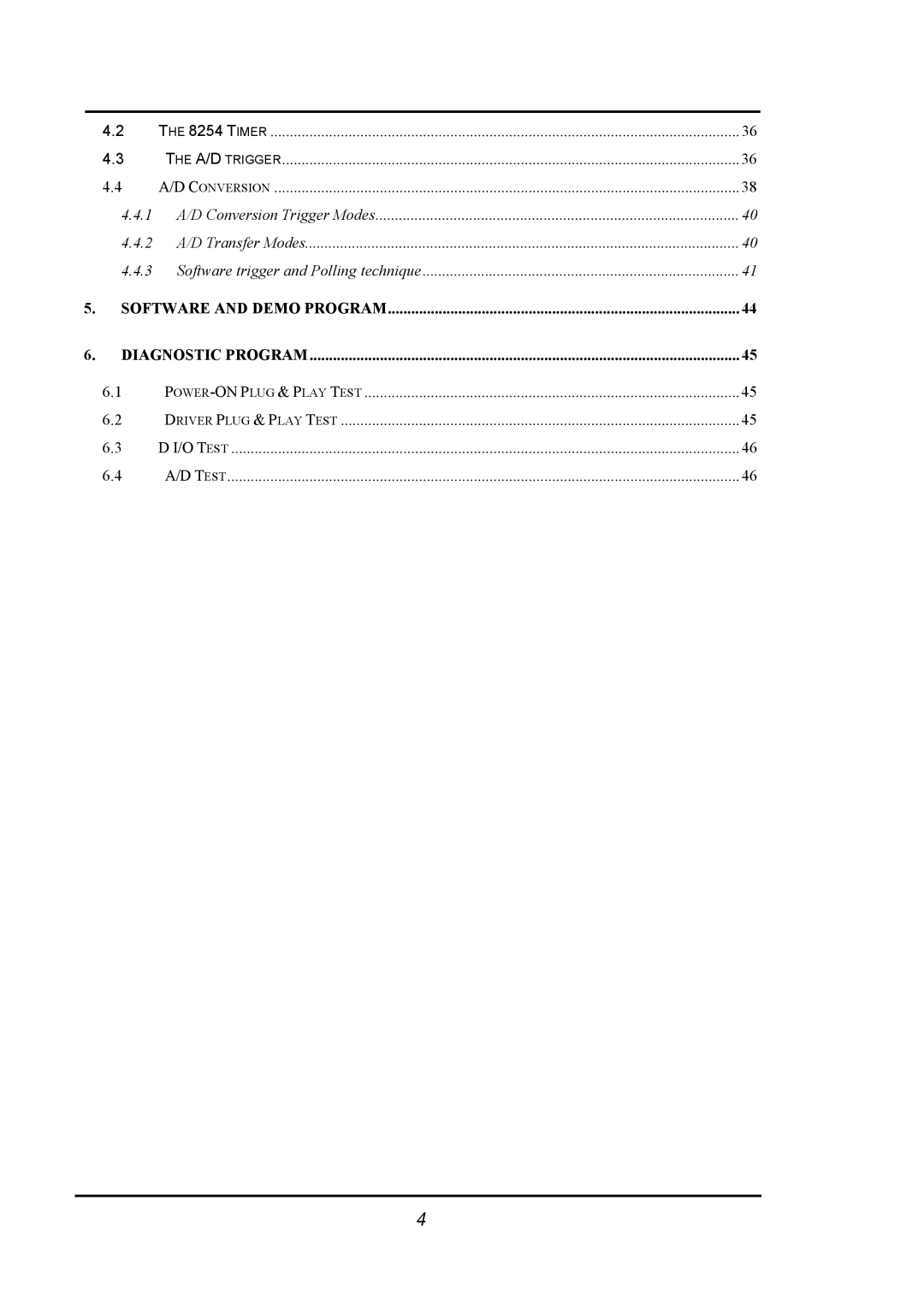 Omega 1002 manual Software and Demo Program Diagnostic Program 