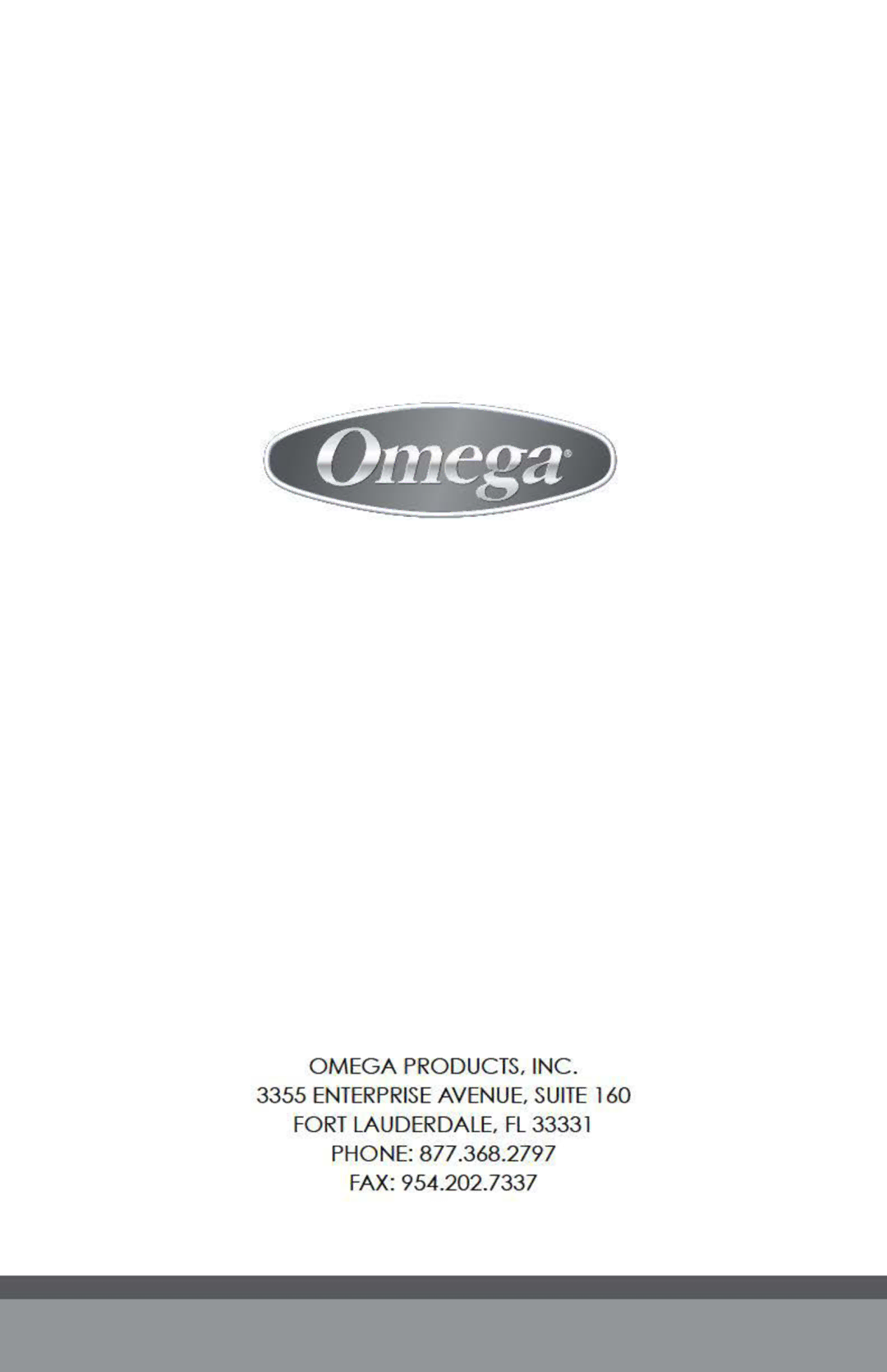 Omega 8004/8006 manual 