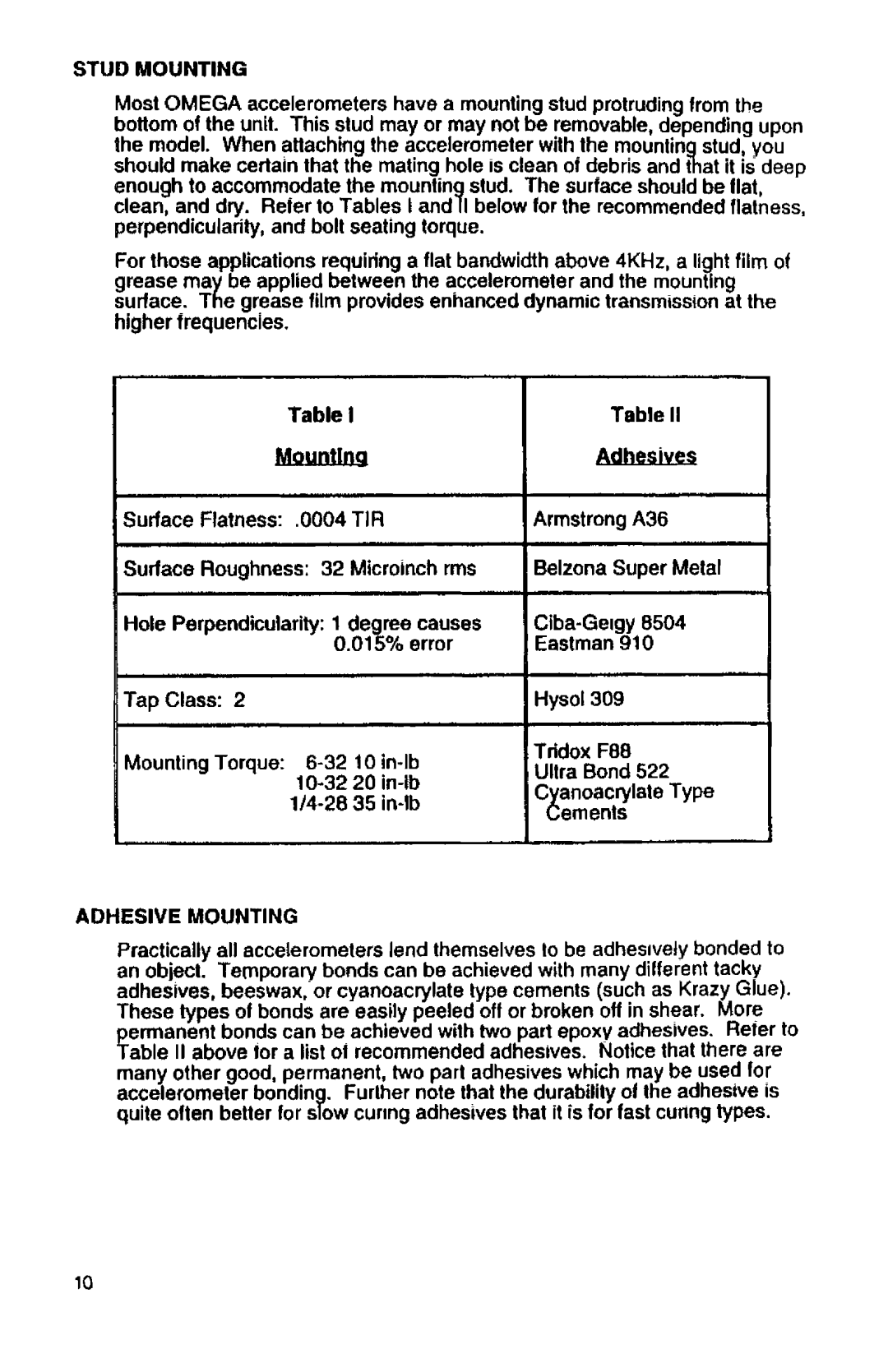 Omega acc 101 manual 