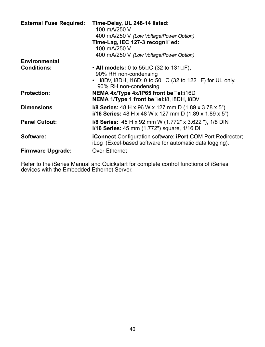 Omega C4EIT/-EIT manual Time-Lag, IEC 127-3 recognized 