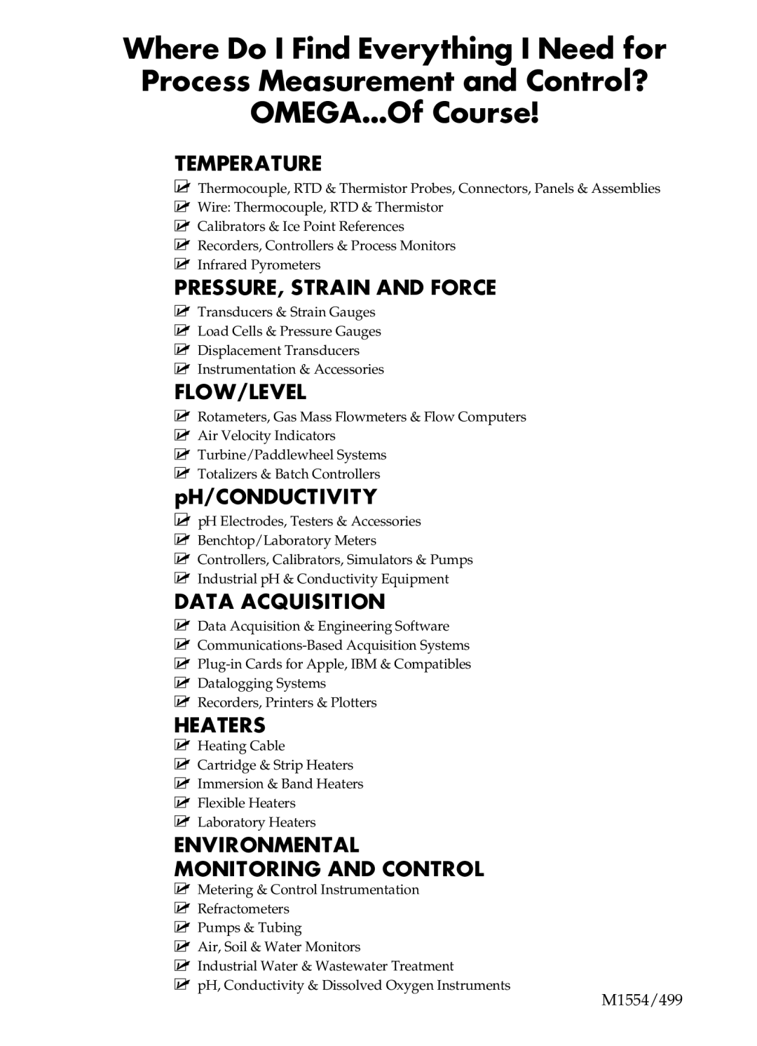 Omega CL25, CL24, CL27, CL23A, CL26 manual Temperature 