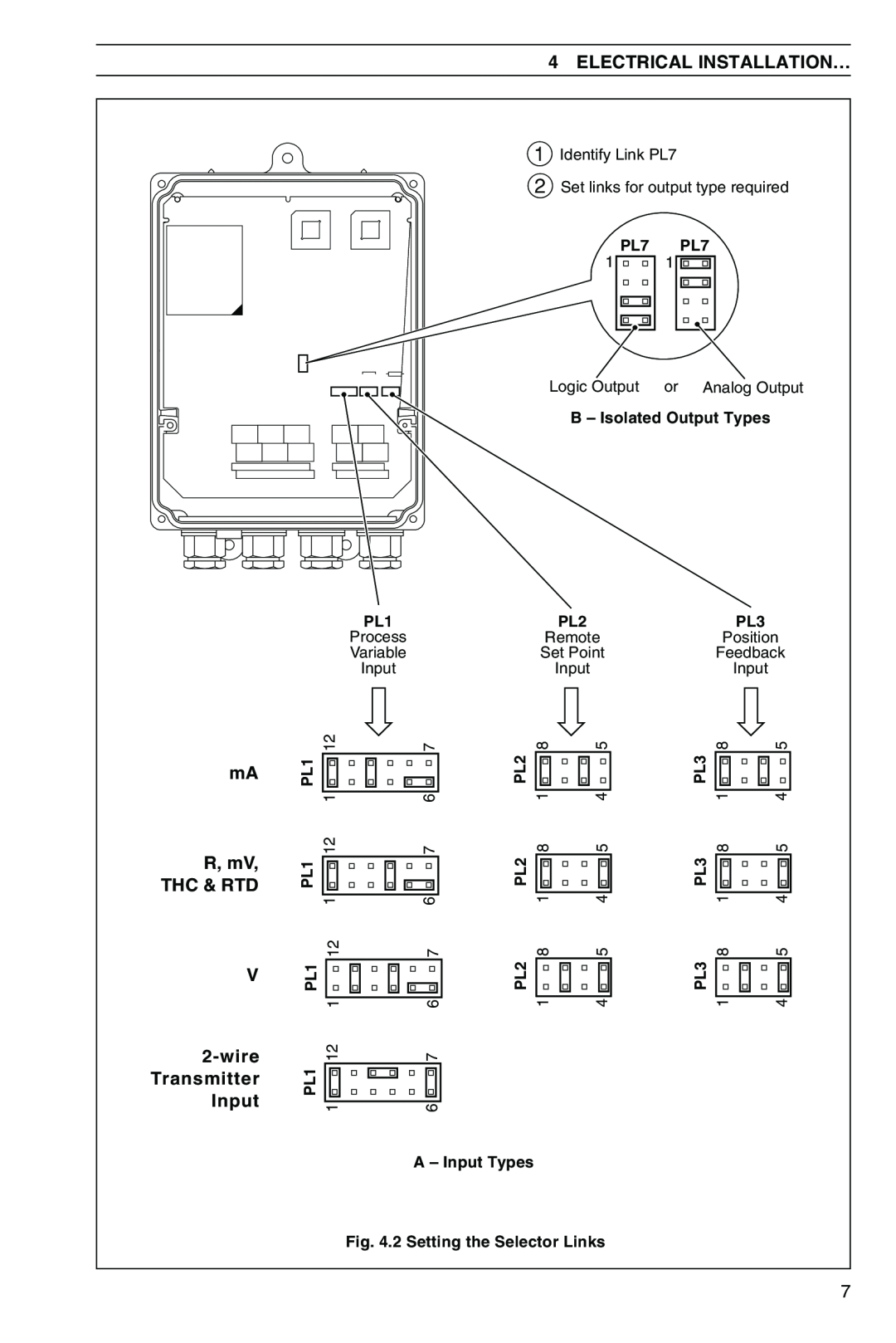 Omega CN3440 manual Electrical Installation…, R, mV, Thc & Rtd, wire, Input, Transmitter 