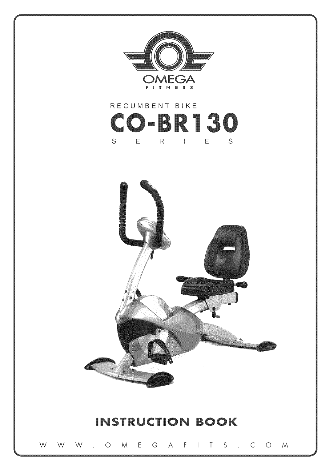 Omega CO-BR130 manual INSTRUCTiON Book 