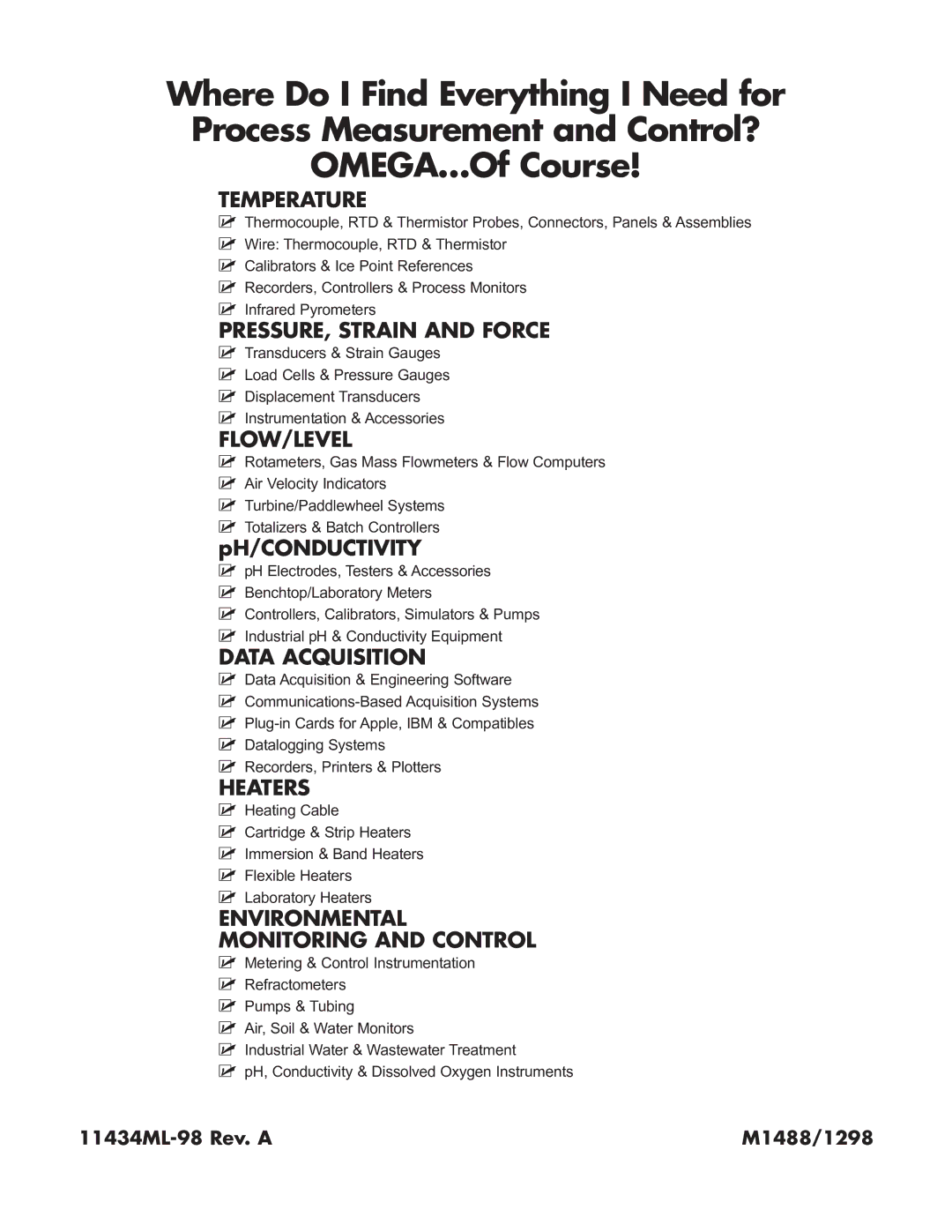 Omega DP119-RTD manual Temperature 