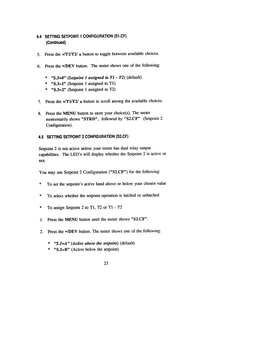 Omega DP26-RTD manual 