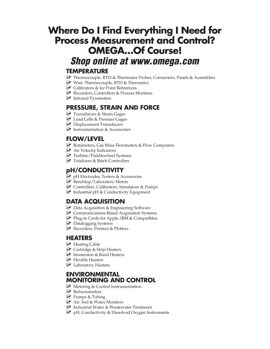 Omega DPF78, DPF76, DPF75 manual Temperature 