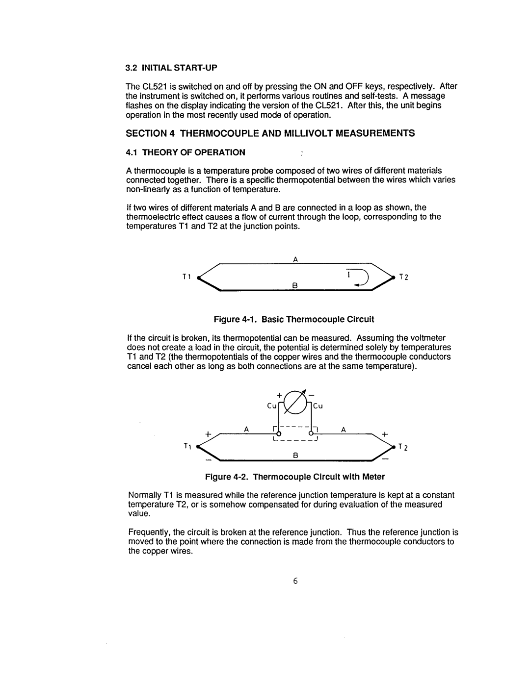 Omega Engineering CL521 manual 