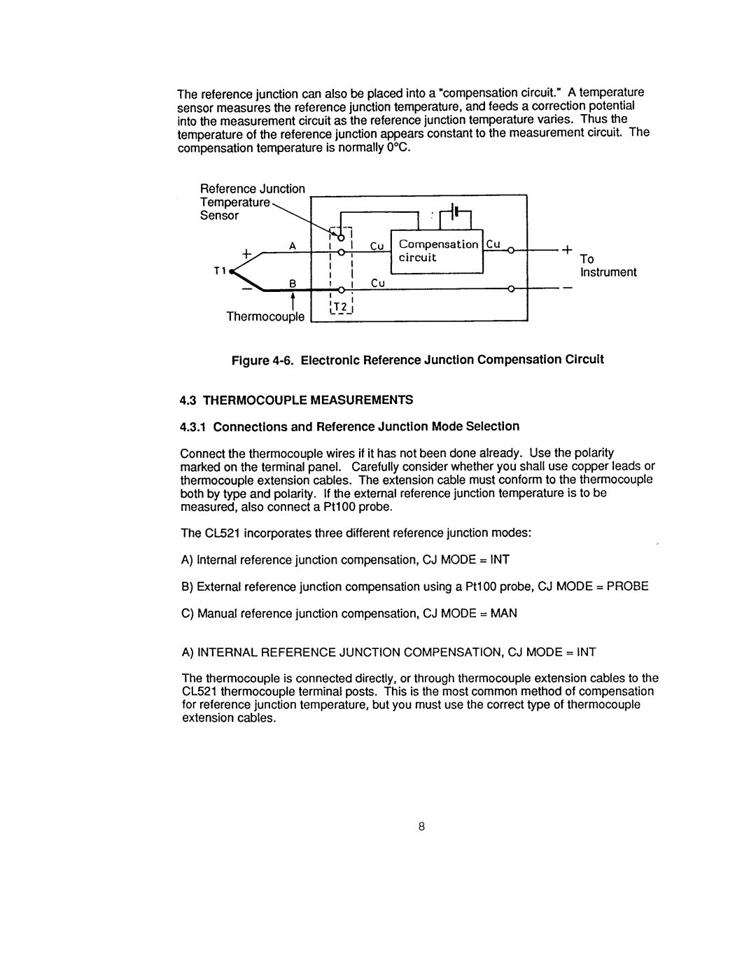 Omega Engineering CL521 manual 