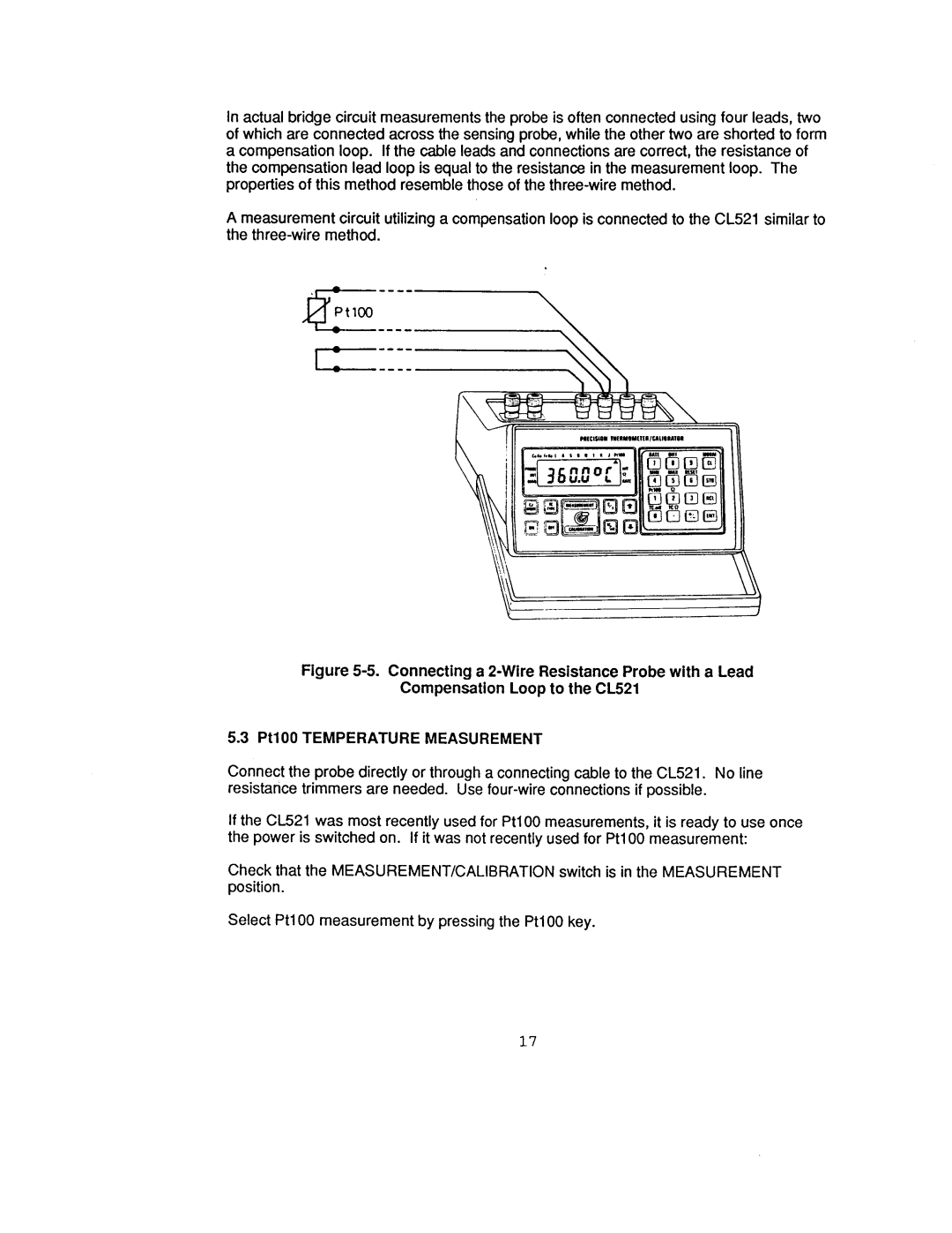 Omega Engineering CL521 manual 