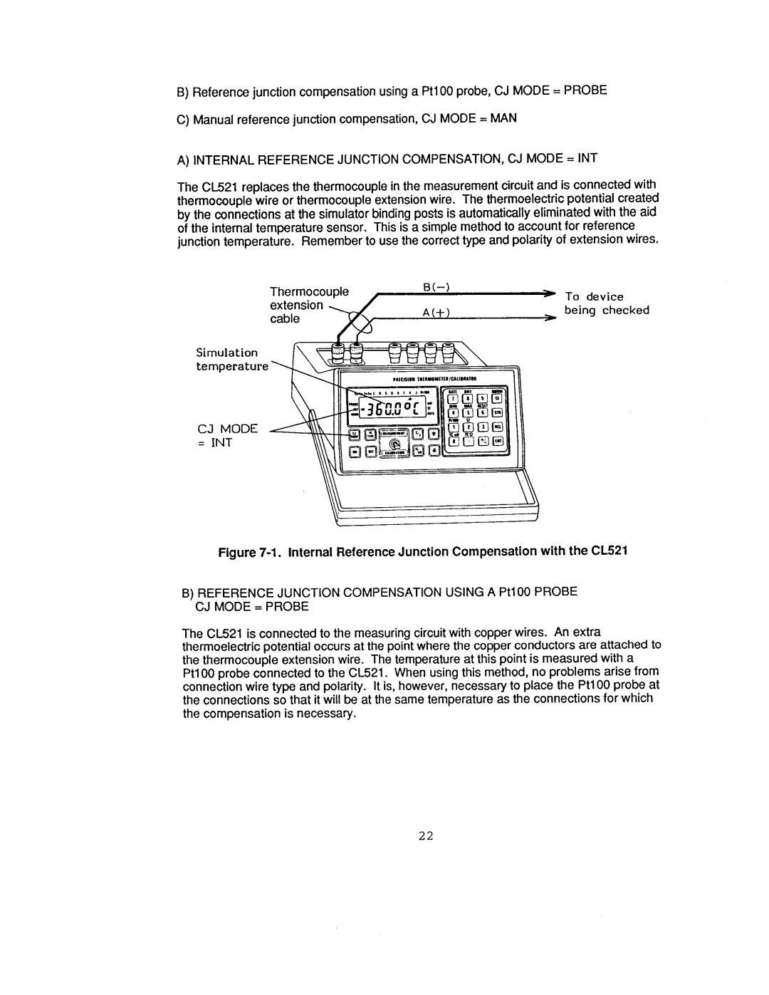 Omega Engineering CL521 manual 