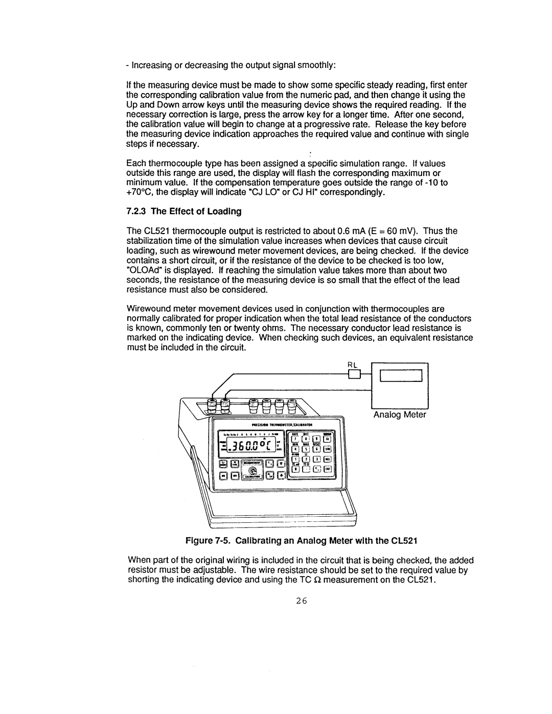 Omega Engineering CL521 manual 