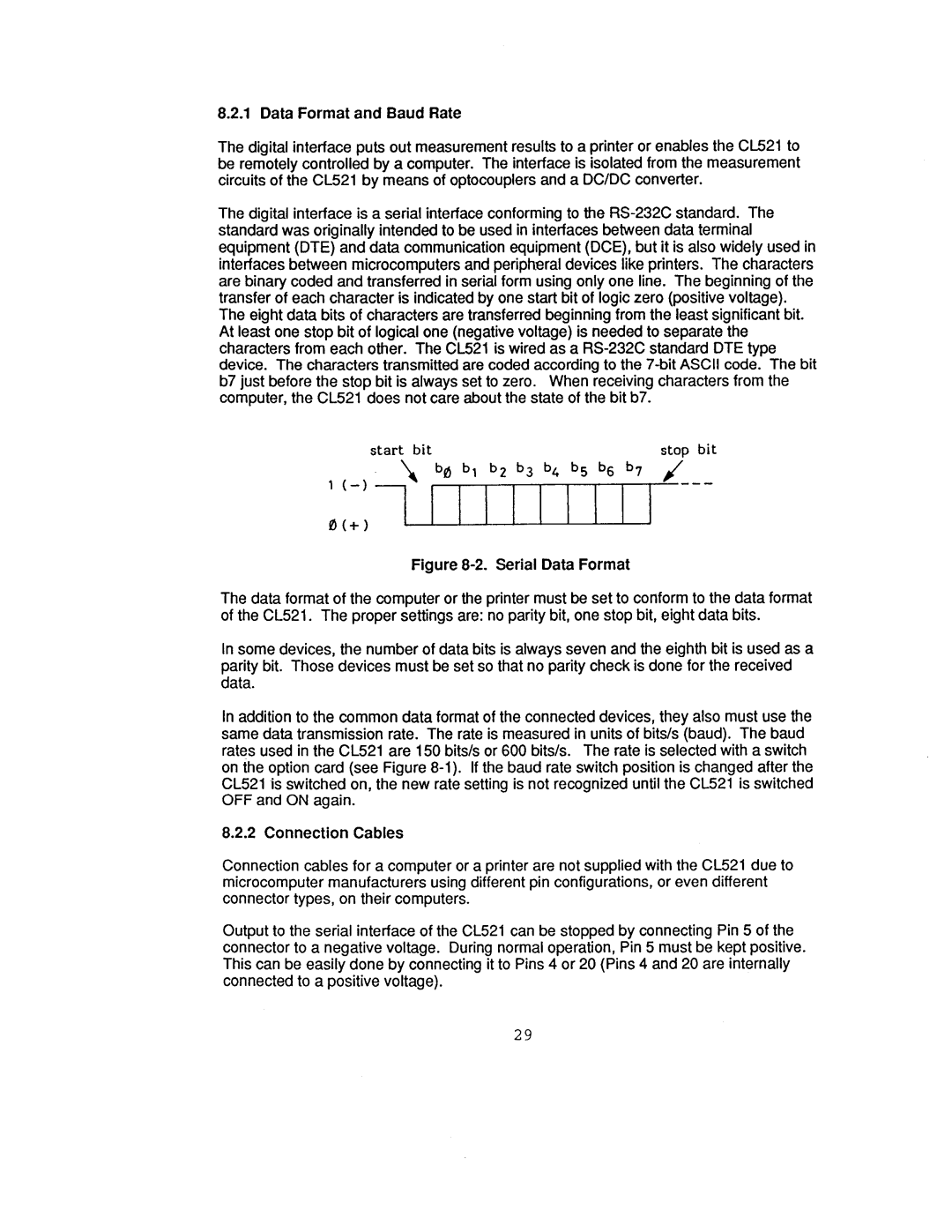 Omega Engineering CL521 manual 