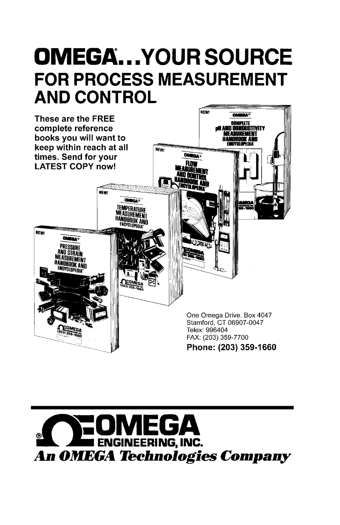 Omega Engineering CYD201 and CYD208 manual 